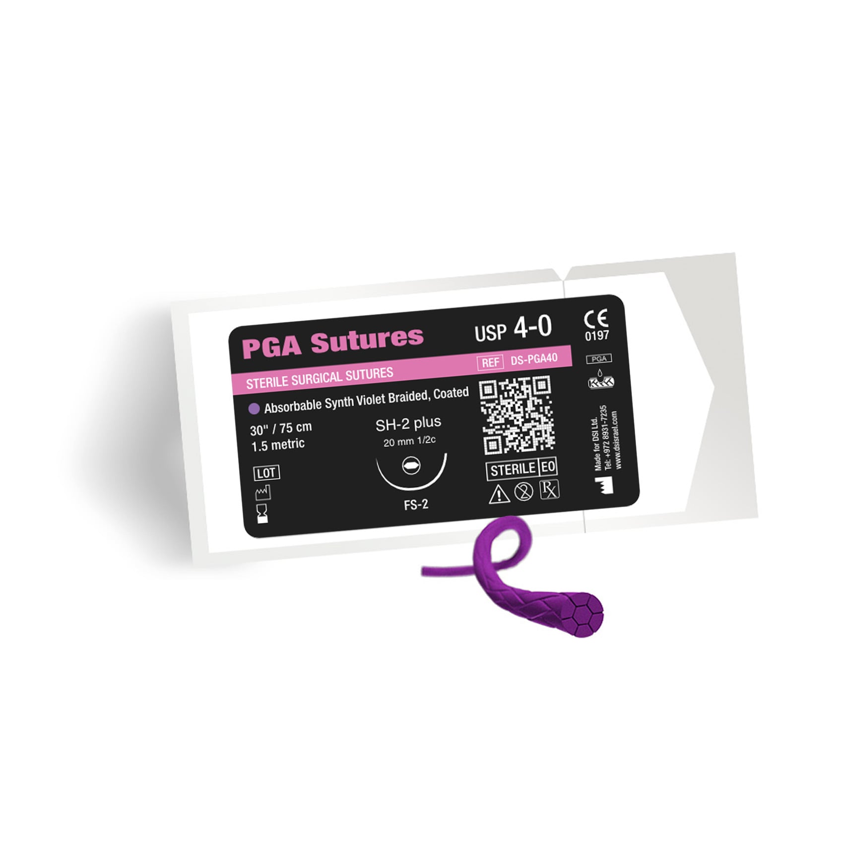PGA Polyglycolic Acid Sutures - Image 2